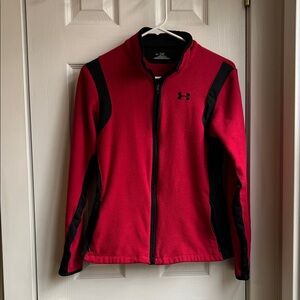 Under Armour Crimson and Ebony Full-Zip Jacket